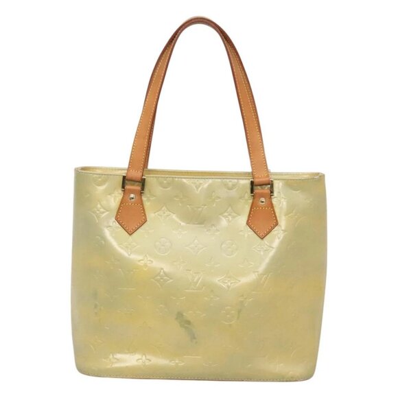 LOUIS VUITTON Monogram Vernis Houston Hand Bag Gris M91053 LV Auth hk2535 - Picture 7 of 15